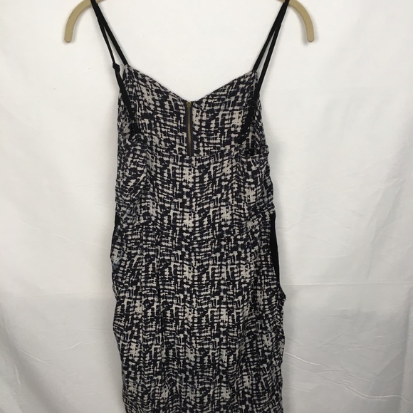 Abstract Pattern Black and Grays Sundress - Picture 5 of 5